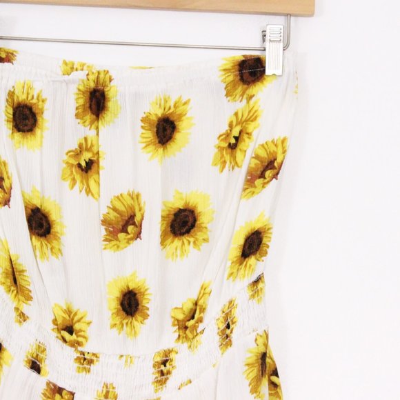 *Forever 21 Sunflower Romper - Picture 3 of 5